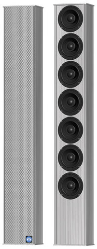 Renkus-Heinz ICX7 175W Mechanically Steerable Passive Column Array Loudspeaker in Black ICX7