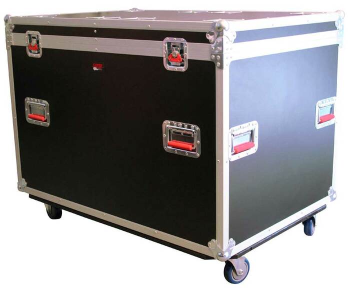 Gator G-TOURTRK453012 45"x30"x30" Utility Case With Dividers And Casters, 12mm Construction