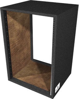 Grundorf RS16D 16RU, 17.75" Deep Carpet Series Rack Shell