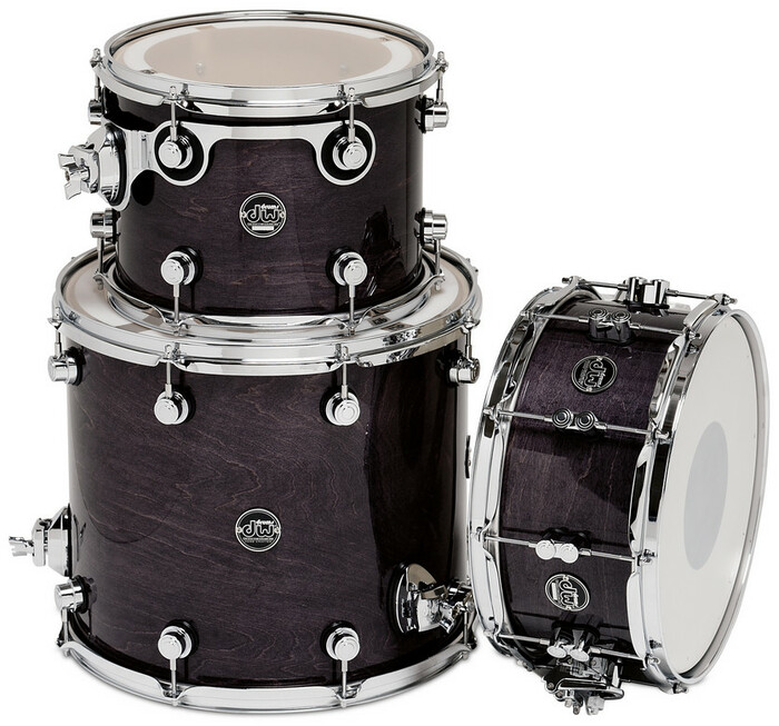 DW DRPLTMPK03 Performance Series HVX Tom/Snare Pack 3: 9x12", 14x16" Toms, 6.5"x14" Snare Drum DRPLTMPK03
