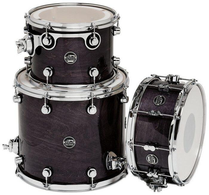 DW DRPLTMPK03 Performance Series HVX Tom/Snare Pack 3: 9x12", 14x16" Toms, 6.5"x14" Snare Drum