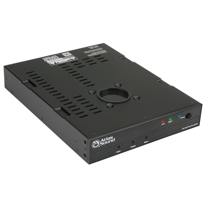Atlas Sound PA1001G 100W/70V, Single Channel, Pole Mounted Amplifier PA1001G