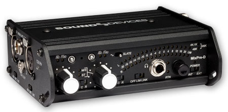 Sound Devices MixPre-D 2-Input Compact Portable Audio Mixer