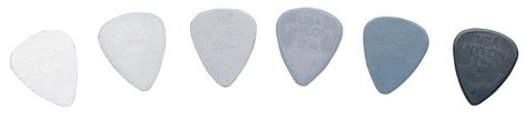 Dunlop 44P 12-Pack Of Standard Nylon Guitar Picks