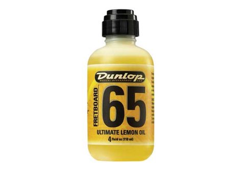 Dunlop 6554 4 Oz Bottle Of Fretboard 65 Lemon Oil With Applicator