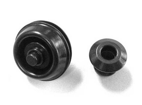 Dunlop Manufacturing SLS1033BK Dual Design StrapLok System Straplocks in Black SLS1033BK