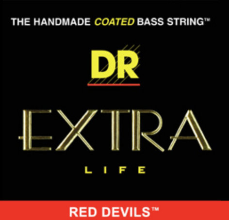 DR Strings RDB-45 Medium Red Devils Electric Bass Strings RDB-45