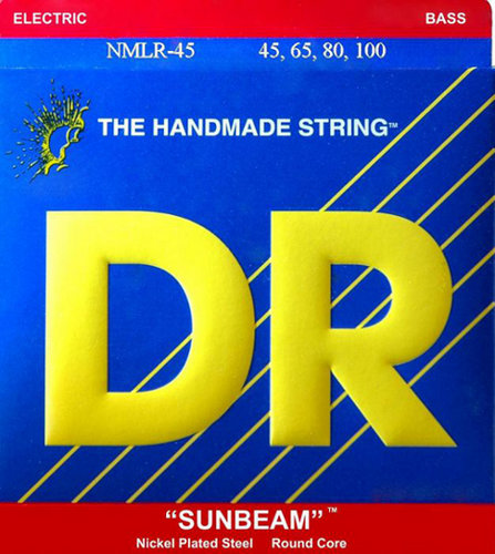 DR Strings NMLR-45 Medium Light Sunbeams Bass Strings