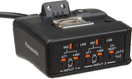 Panasonic AGMYA30G 2-Channel XLR Microphone Adapter AGMYA30G