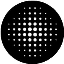 Rosco Laboratories 77926 "Solitaire" Gobo 77926