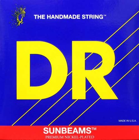 DR Strings NMR5-130 Bass Strings, Sunbeams, Nickel Plated On Round Cores, 5-String Medium 45-130