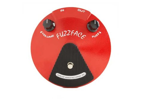 Dunlop Manufacturing JDF2 Fuzz Face Distortion Pedal, Fuzz/Distortion JDF2
