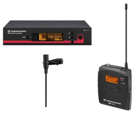 Sennheiser ew 112 G3 CC Wireless Microphone System with ME2 Lavalier & Rackmount Kit EW112-G3-CC