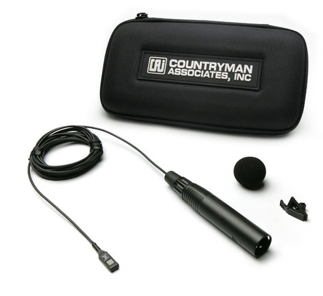 Countryman M20P4FF50 Isomax 2 Omnidirectional All-Purpose Instrument Microphone for wireless M20P4FF50