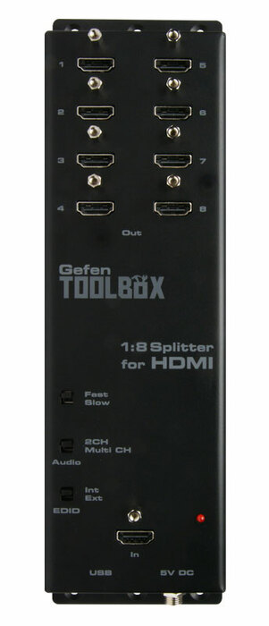 Gefen GTB-HDFST-148-BLK Splitter For HDMI With FST And 3DTV, Black