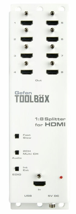 Gefen Inc GTB-HDFST-148 Splitter for HDMI with FST and 3DTV, White GTB-HDFST-148