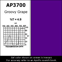 Apollo Design Technology AP-GEL-3700 Gel Sheet, 20"x24", Groovy Grape