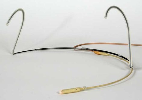 Sanken COS-11D-HWM-TRS Dual-Ear Head Worn Lavalier Microphone with TRS Connector COS-11D-HWM-TRS