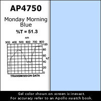 Apollo Design Technology AP-GEL-4750 Gel Sheet, 20"x24", Monday Morning Blue