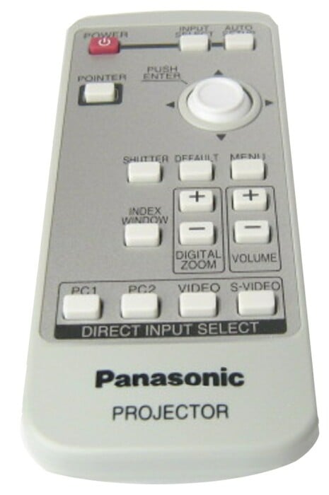 Panasonic N2QAYA000002 Panasonic Projectors Remote N2QAYA000002