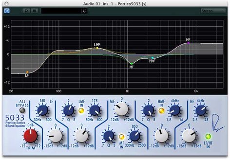 Steinberg RND-PORTICO-5033-EQ EQ Plug-in [DOWNLOAD]