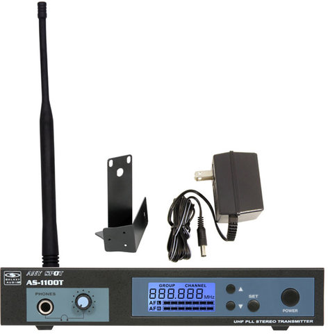 Galaxy Audio AS-WSS11T Wireless Personal Monitor, AC Powered AS-WSS11T