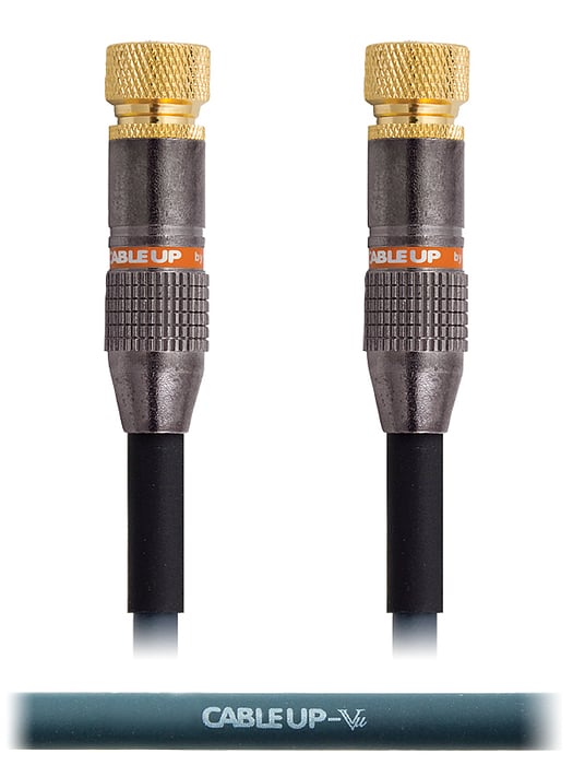 Cable Up FC-FC-10 10 Ft F-Connector To F-Connector Coaxial Cable