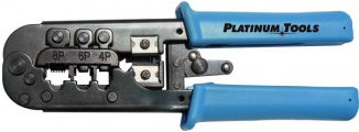 Platinum Tools 12503C All-in-One Modular Plug Crimp Tool 12503C