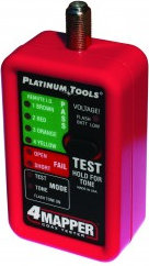 Platinum Tools T104C 4Mapper™ Coax Tester T104C