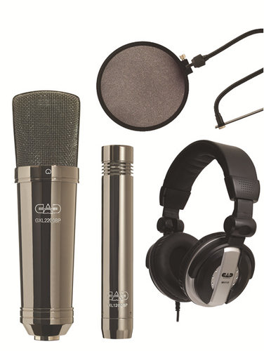 CAD Audio GXL2200BPSP Multipattern Mic, Black Pearl GXL2200BPSP