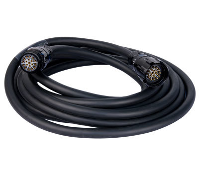 Lex Products Corp ME1214-50-L 50' 20A 6-Circuit Multi-Cable Extension ME1214-50-L