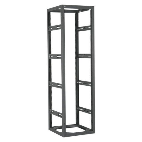 Atlas Sound 735-25 Adjustable Rail Cabinet, 35RU, 25" OD 735-25