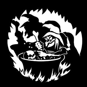 Apollo Design Technology MS-3009 Steel Gobo, Witch Brewing MS-3009