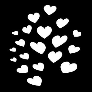 Apollo Design Technology MS-3150 Steel Gobo, Breakup Hearts MS-3150