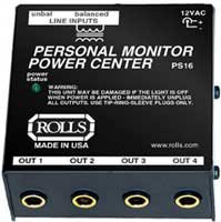 Rolls PS16 DC Power Supply For 10 PM Series Monitors
