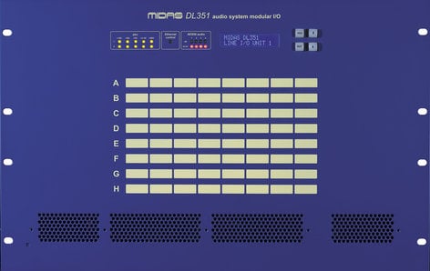 Midas DL351 7RU Modular I/O Box DL351