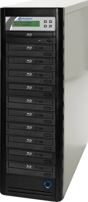 Microboards QD-BD-H7 7-Bay Quic Disc Blu-Ray Disc Duplicator QD-BD-H7