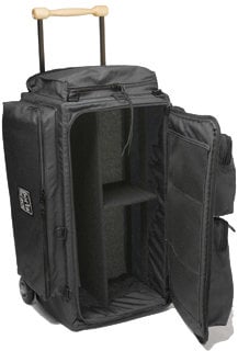 Porta-Brace WPC-2ORB Black Wheeled Production Case With Off-Road Wheels