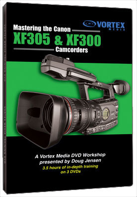 Vortex Media XF3DVD DVD Master Canon XF305 & XF300 XF3DVD