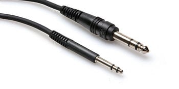 Hosa TTQ105 Interconnect Cable, TT TRS to 1/4", 5ft TTQ105