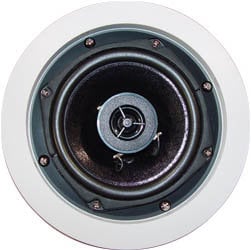 OWI IC6-70V10 70V, 2-Way White In-Ceiling Speaker, 6.5" Woofer, 0.5" Tweeter