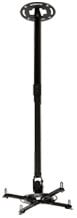 Peerless PPB Black Universal Extendable Ceiling/Wall Projector Mount PPB