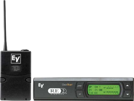 Electro-Voice RE2-G-C Guitar Wireless System with BPU2, RE2, Cable and Case RE2-G-C