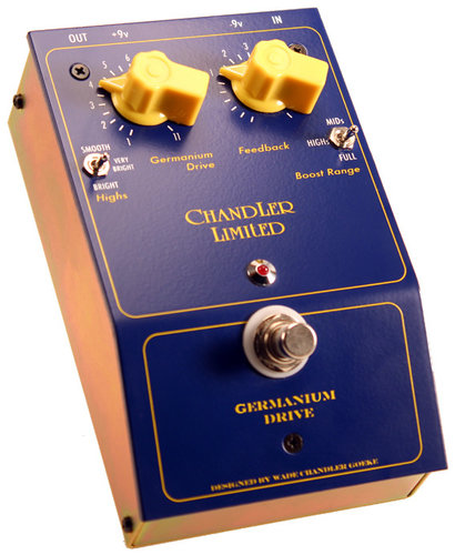 Chandler GERMANIUM-DRIVE Germanium Drive Drive Pedal For Guitar