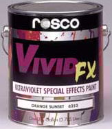 Rosco Laboratories 06257 1 Pint of Violet VividFX Paint 06257-0016