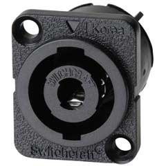Switchcraft HPCP41F Panel Mount Receptacle, 4 Pole HPCP41F