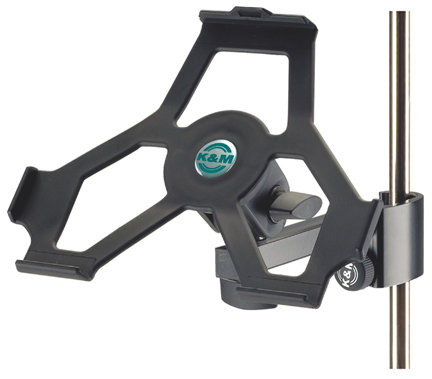 K&M Stands 19722 Microphone Stand Mount for iPad 2 19722