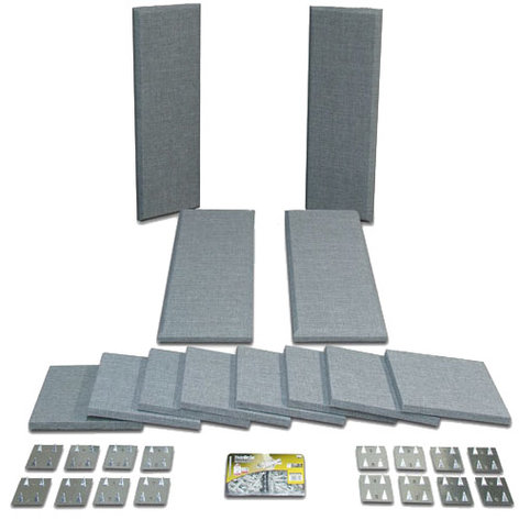 Primacoustic LONDON-8 Broadway Acoustical Panels Room Kit with 4 Control Columns, 8 Scatter Blocks LONDON-8