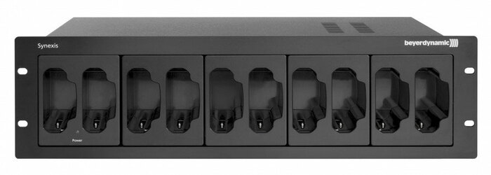 Beyerdynamic SYNEXIS-C-10 10-Bay Rack Mount Charger For Synexis TP, RP Transmitters And Receivers