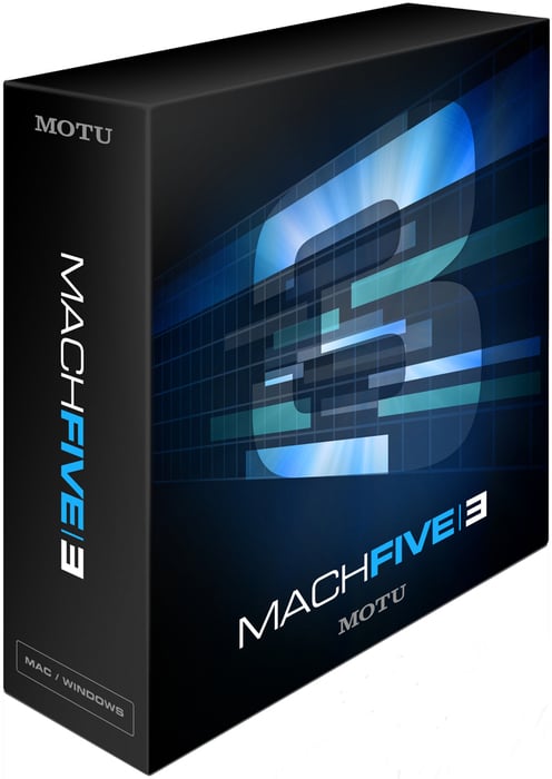 MOTU MACH-FIVE-3 Sampler/Plug-In Software MACH-FIVE-3